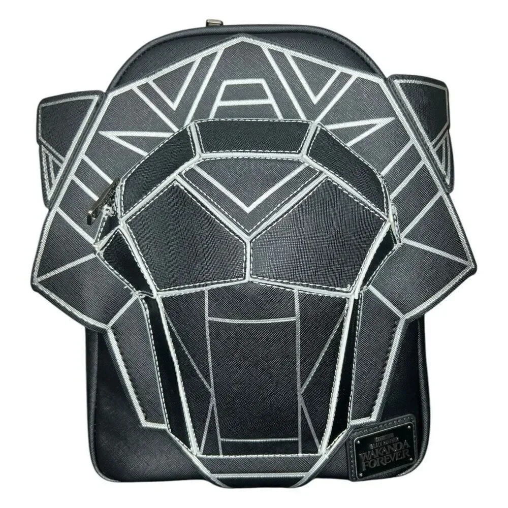 NEW Loungefly Marvel Black Panther Wakanda Forever Figural Mini Backpack